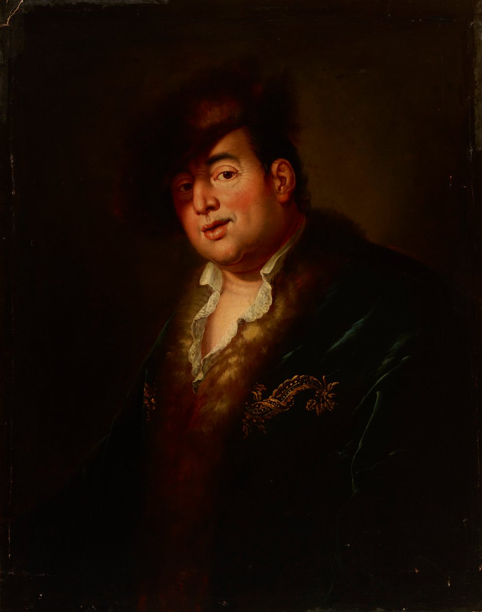Johann Melchior Dinglingerin muotokuva (1664-1731) tekijältä Antoine Pesne