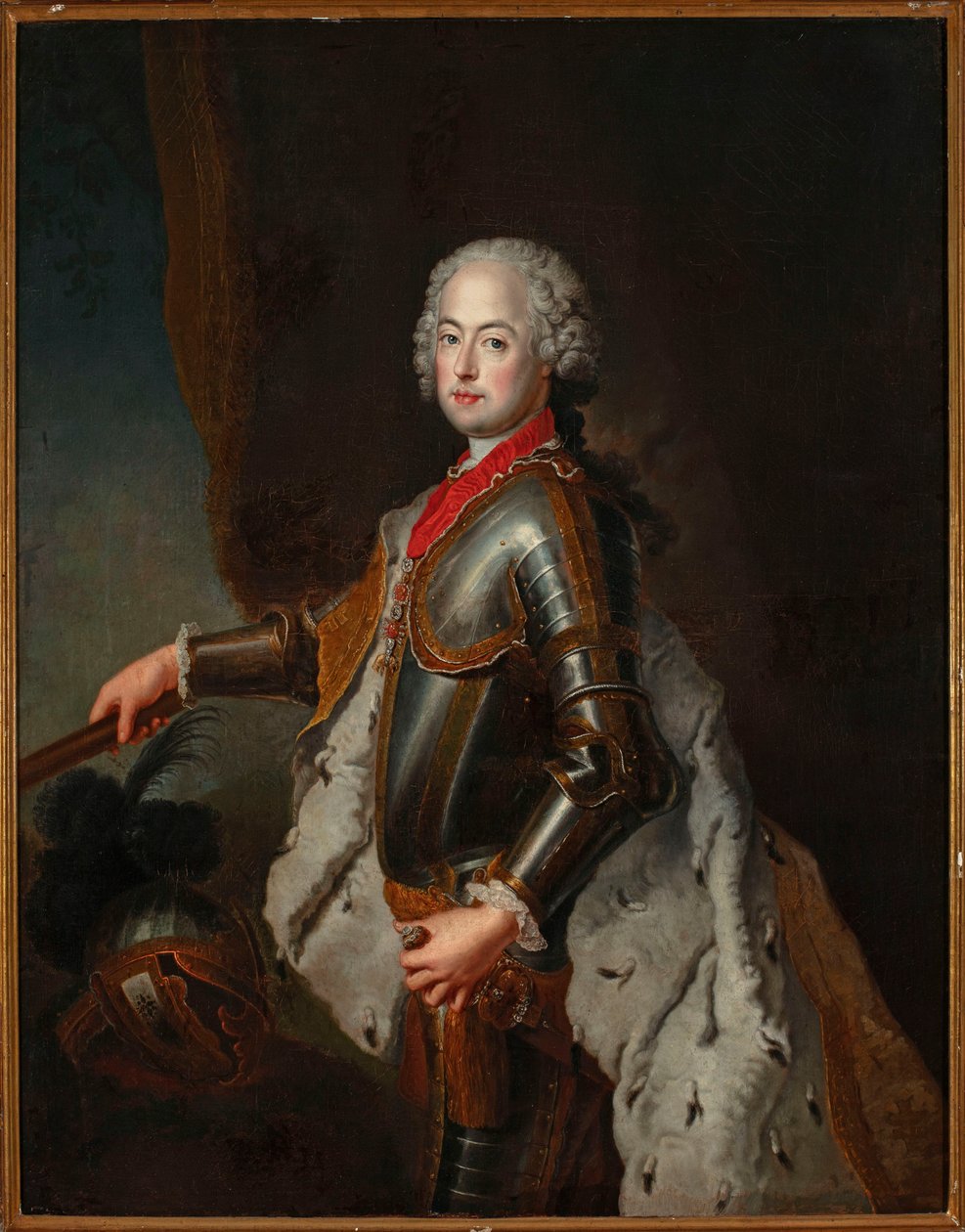 Kaarle Aleksanteri Lothringenilaisen muotokuva (1712-1780) tekijältä Antoine Pesne