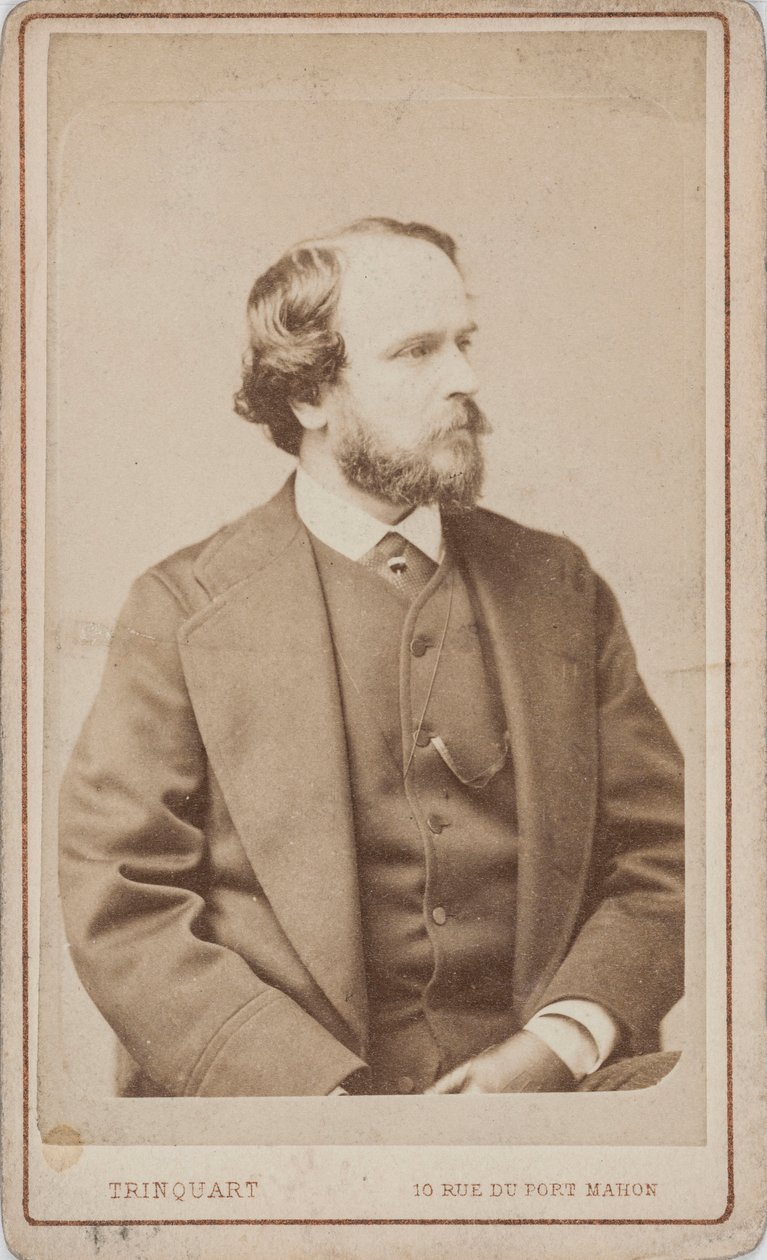Muotokuva tanssijasta, koreografista ja balettimestarista Paul Taglionista 1808-1884, n. 1860. tekijältä Antoine Rene Trinquart