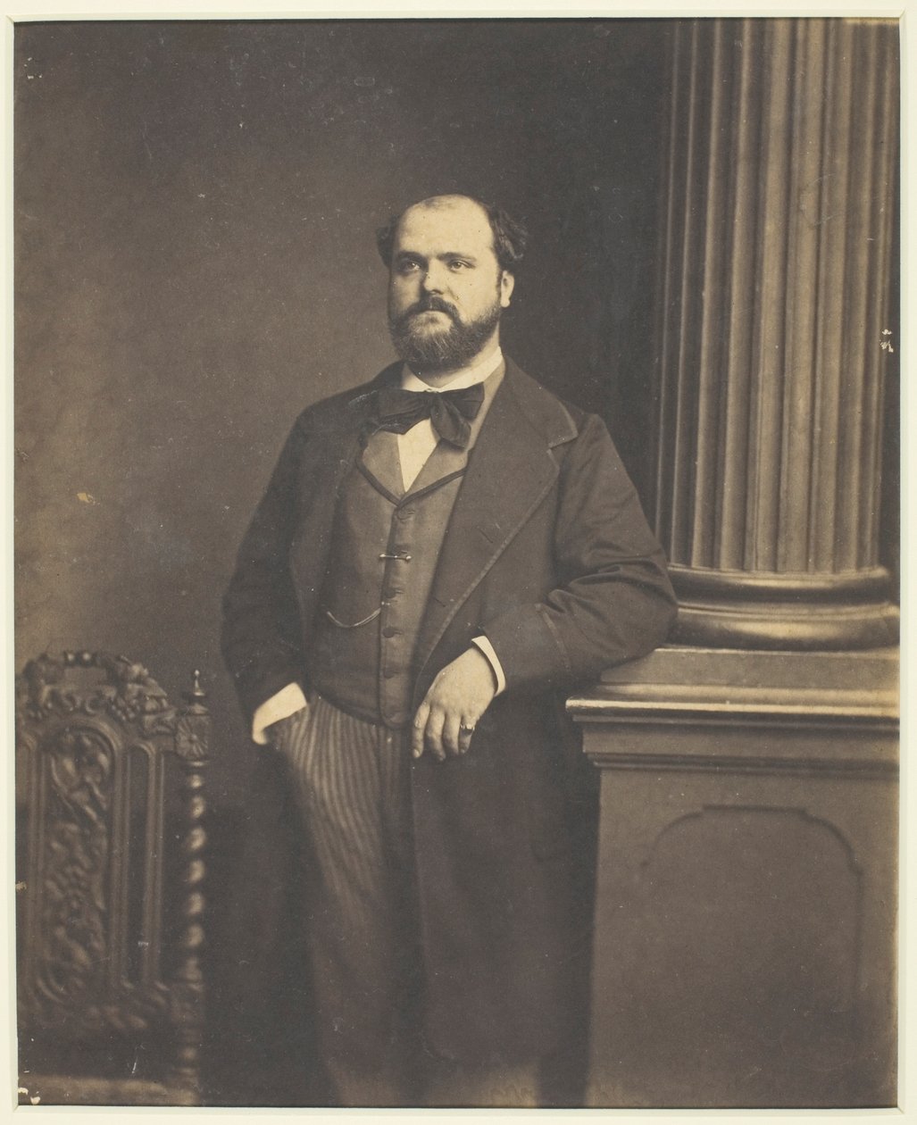 Nimetön (Man Standing, en Face) tekijältä Antoine Samuel Adam Salomon