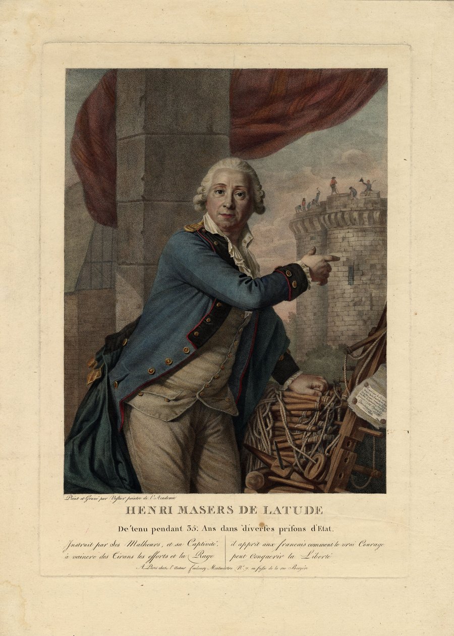 Henri Masers de Latuden muotokuva 1725-1805, 1790 tekijältä Antoine Vestier