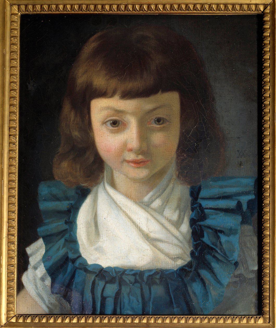 Muotokuva delfiinistä, tuleva Louis XVII (1785-1795). Antoine Vestierin (1740-1824) maalaus. Noin 1792. tekijältä Antoine Vestier