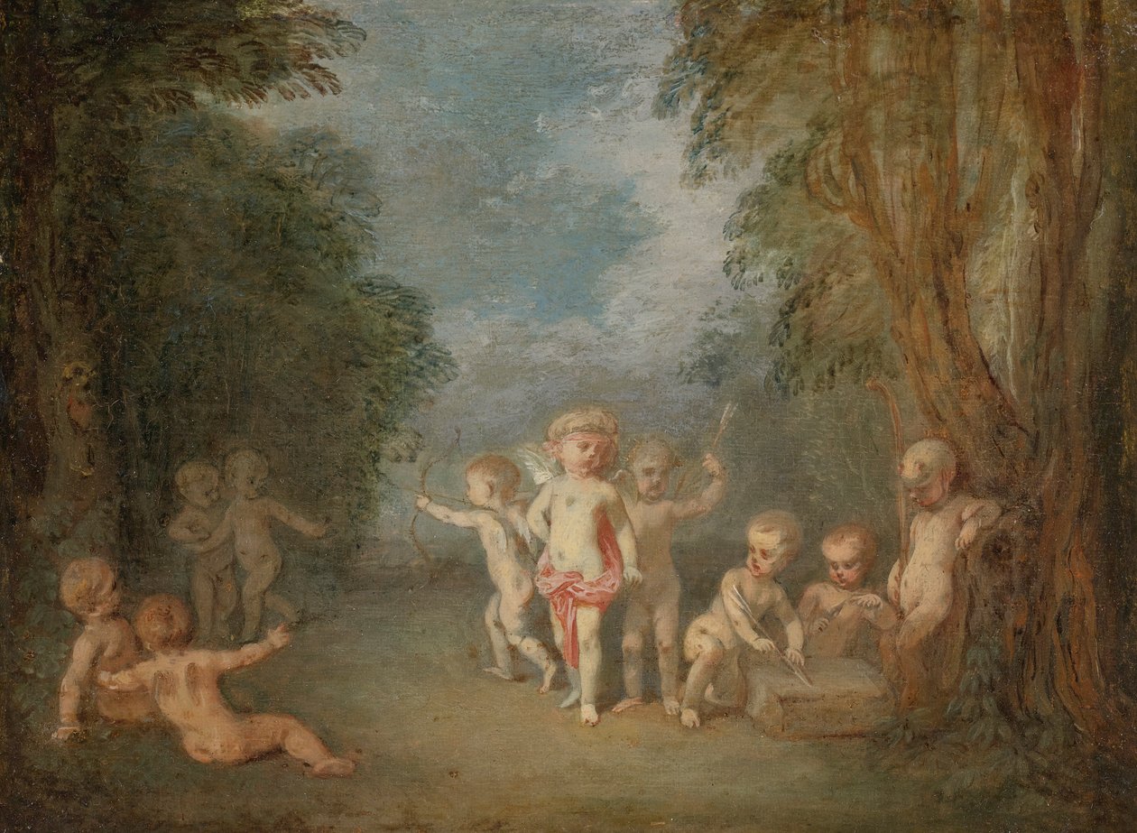 Amorien valtakunta tekijältä Antoine Watteau