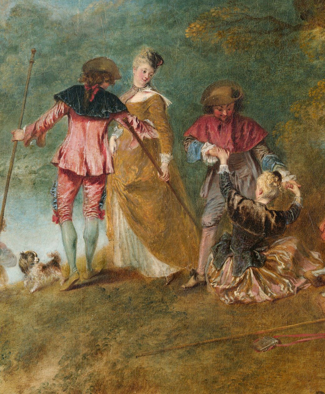 Pyhiinvaellus Cytheran saarella tekijältä Jean Antoine Watteau