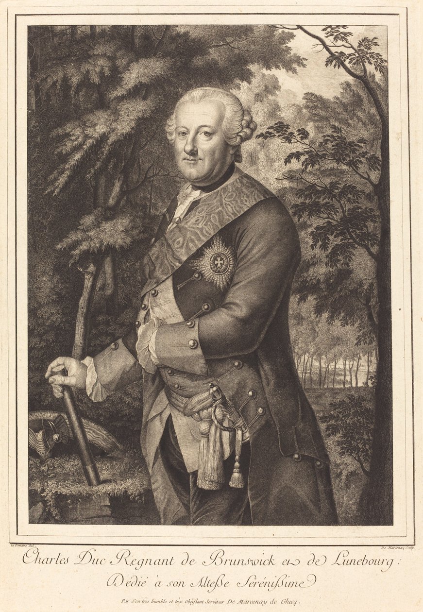 Charles Duke Regnant of Brunswick tekijältä Antoine de Marcenay