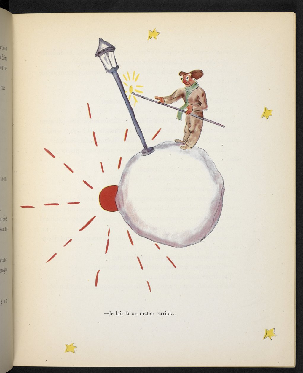 Teen kauheaa työtä, Antoine de Saint-Exupéryn teoksen 