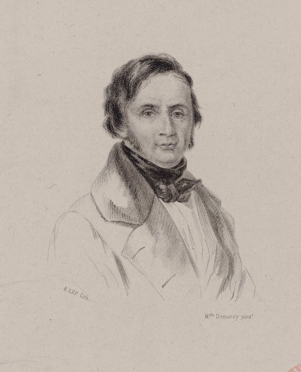 Pianisti ja säveltäjä Joseph Bernard Woetsin muotokuva 1783-1878 n. 1830. tekijältä Antoinette Louise Demarcy