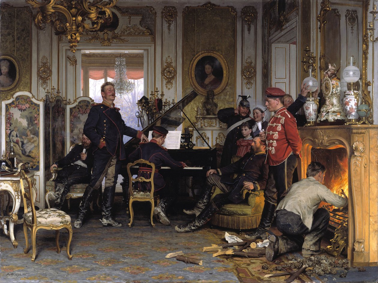 Neljänneksellä ennen Pariisia tekijältä Anton Alexander von Werner