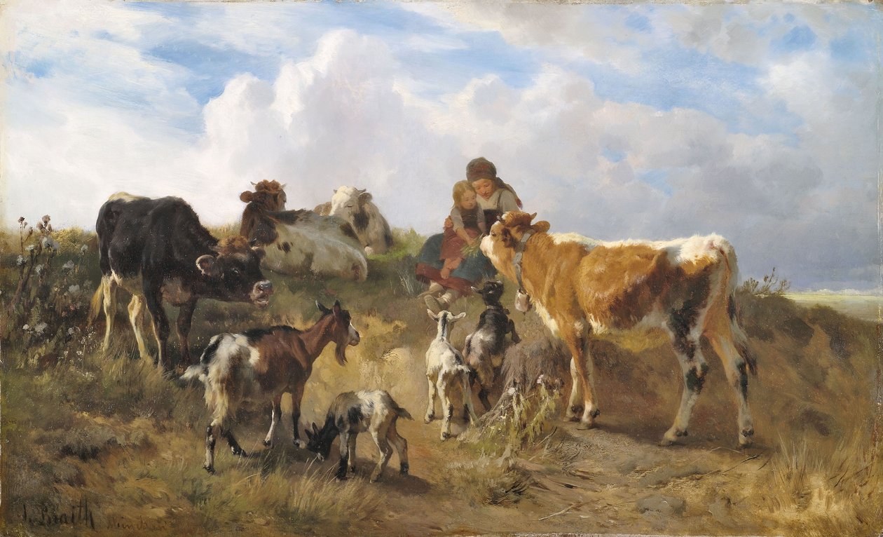 Hirtenidyll tekijältä Anton Braith