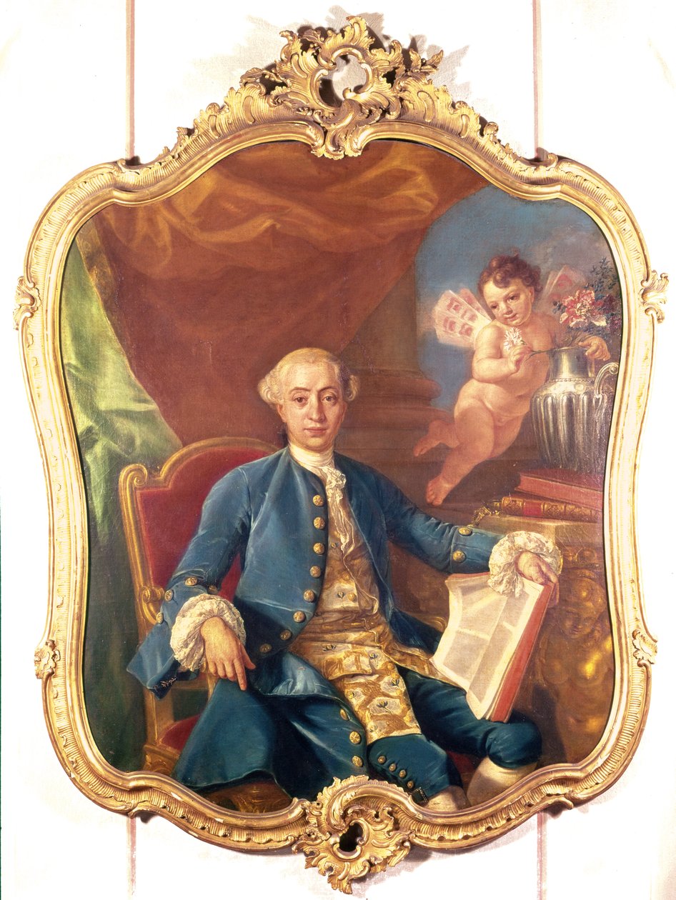 Giacomo Casanova (1725-1798) tekijältä Anton Raphael Mengs