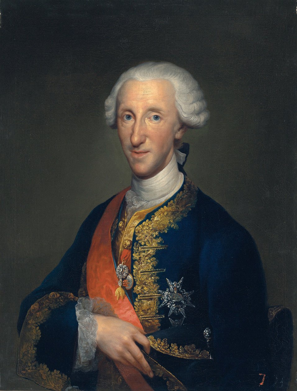 Muotokuva Don Luis de Borbónista, Espanjan lapsesta, 1769 tekijältä Anton Raphael Mengs