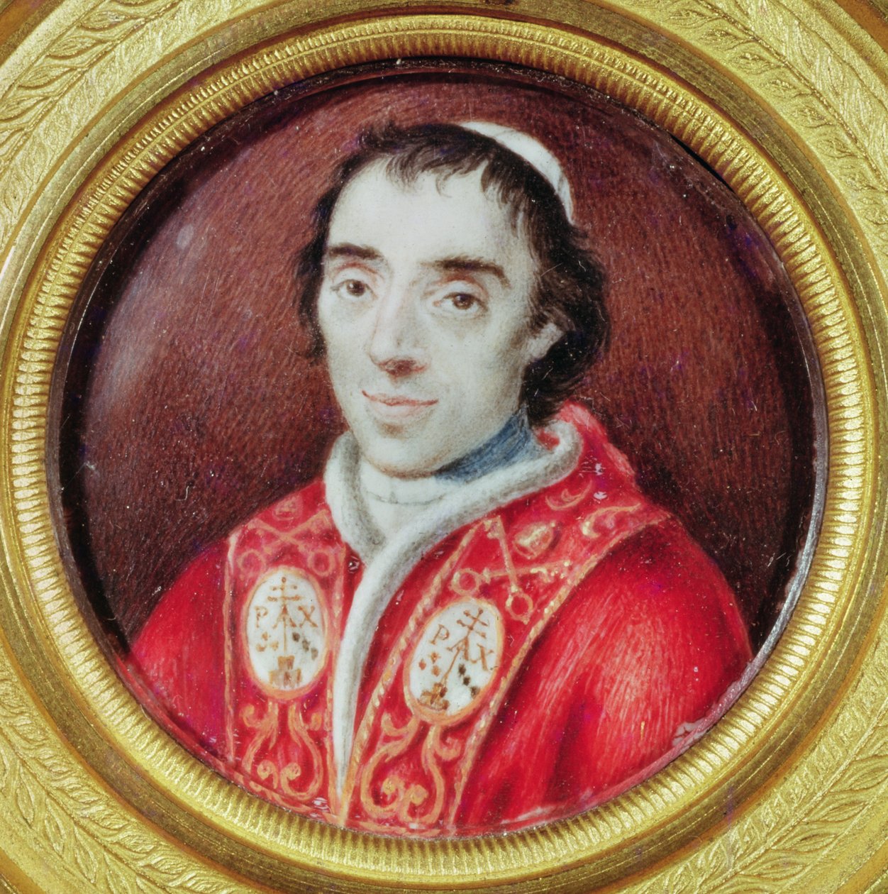 Paavi Pius VII:n muotokuva (pienikokoinen) tekijältä Anton Raphael Mengs