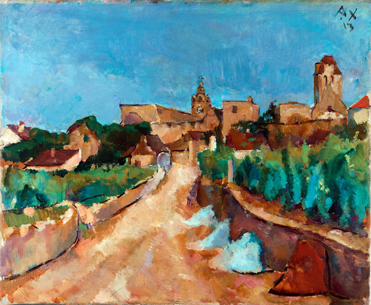Carrer de Durnstein (Àustria) - Pintura d