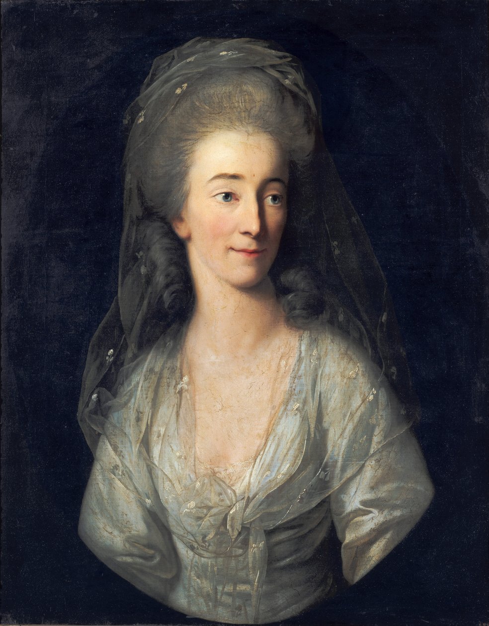 Johanna Isabella von Broizemin muotokuva tekijältä Anton Graff