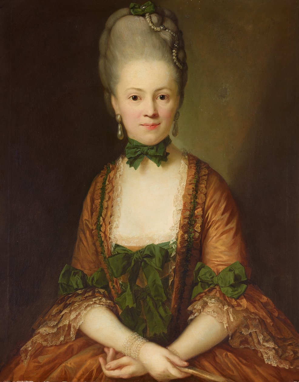 Henriette von Carlowitzin muotokuva tekijältä Anton Graff