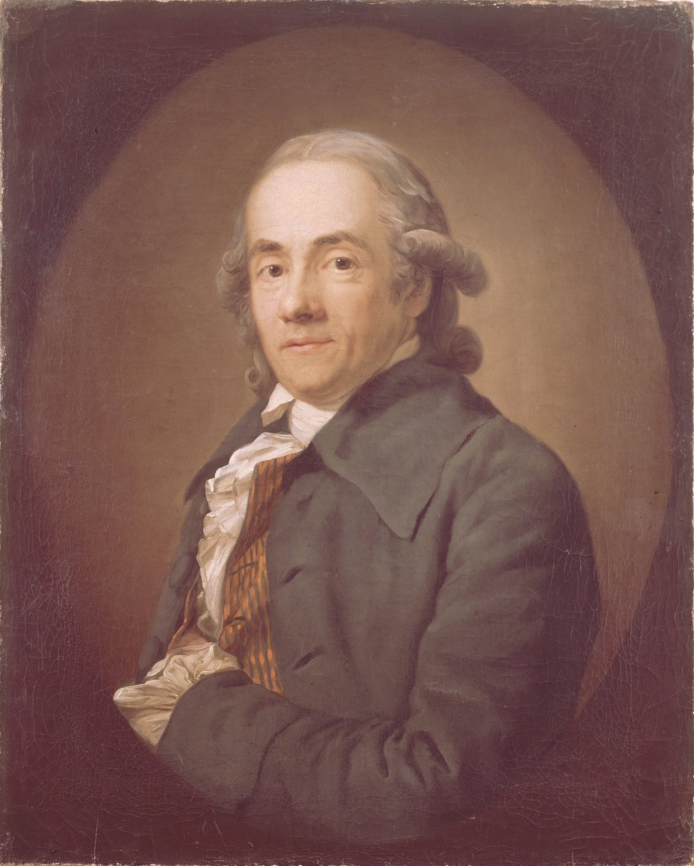 Christian Friedrich Vossin muotokuva 1724-1795 tekijältä Anton Graff