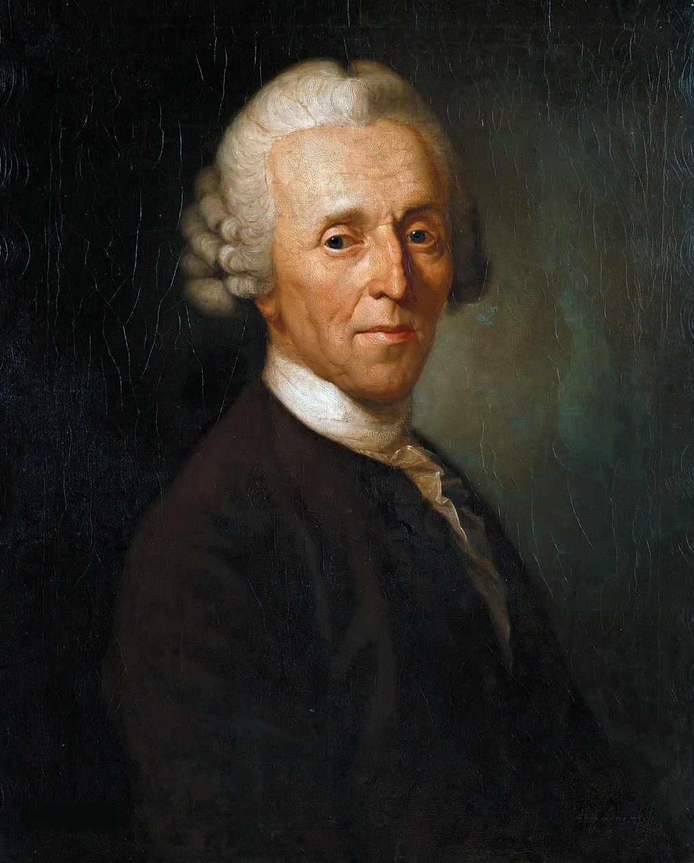 Christian Fürchtegott Gellertin muotokuva 1715-1769, noin 1769. tekijältä Anton Graff