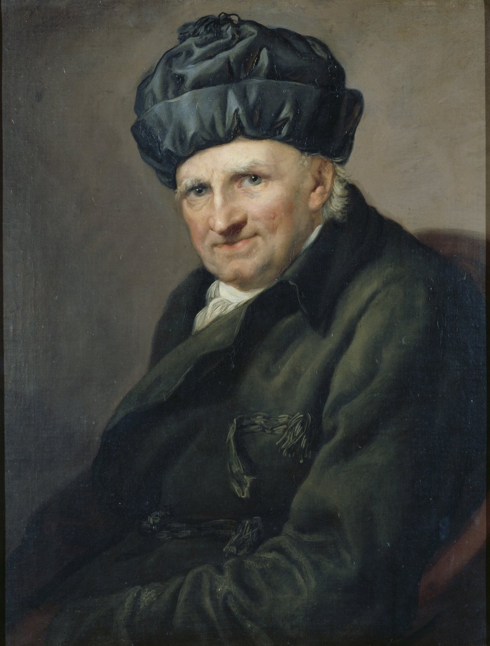 Probst Johann Joachim Spalding kotitakissa tekijältä Anton Graff
