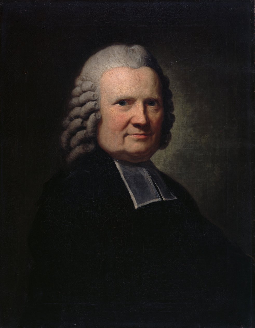 Probst Johann Joachim Spalding virkapuvussa tekijältä Anton Graff