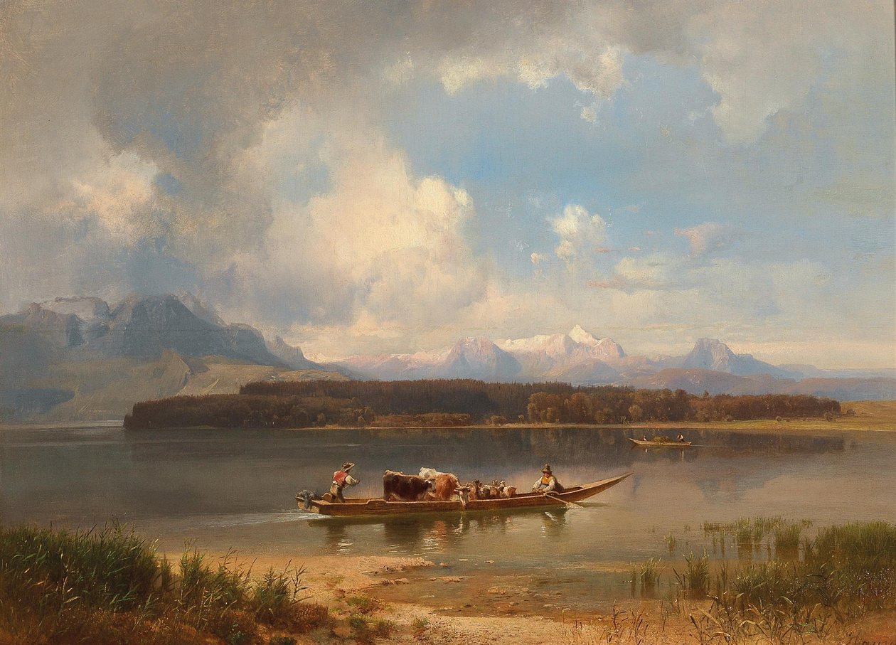 Saksa: Chiemsee-järvi syksyllä tekijältä Anton Hansch