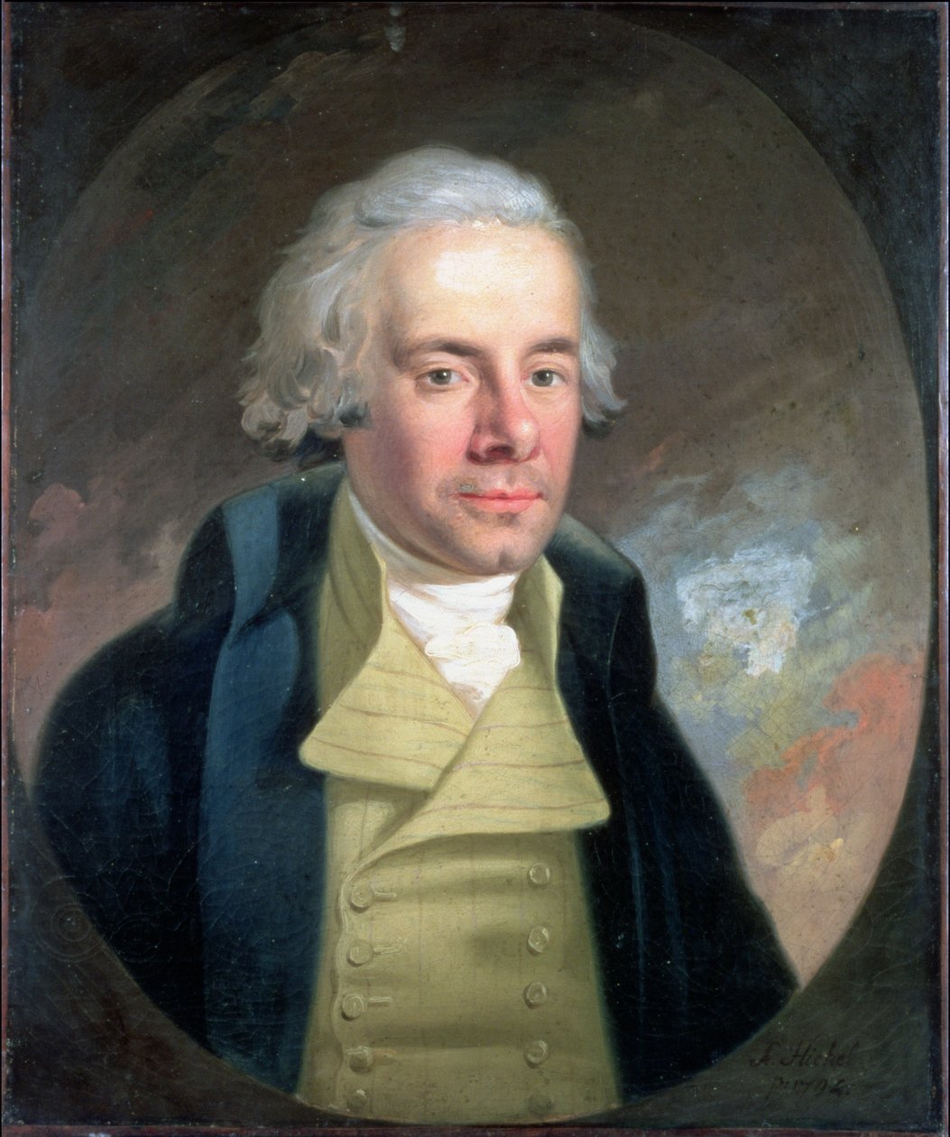 William Wilberforcen (1759-1833) muotokuva tekijältä Anton Hickel