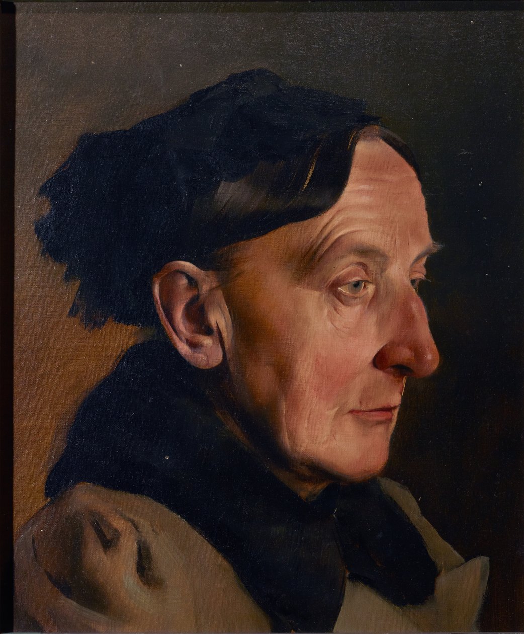 Vanhan naisen pää tekijältä Anton Josef von Kenner