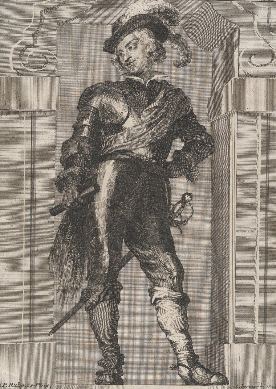 Itävallan kardinaali Infante Ferdinandin muotokuva, 1728. tekijältä Anton Joseph von Prenner