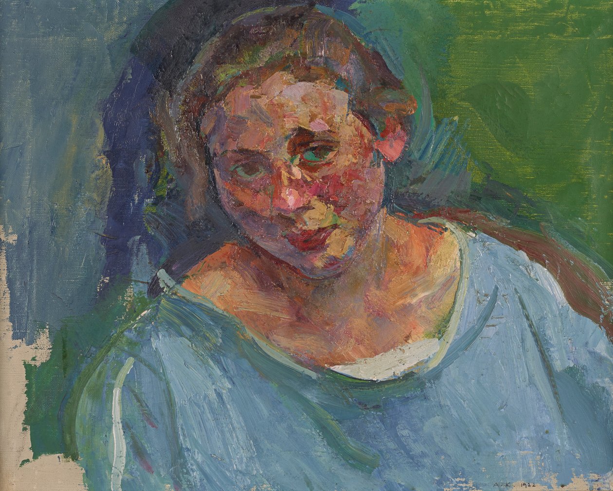 Hilde Stuhler-Herzmanskyn muotokuva tekijältä Anton Kolig