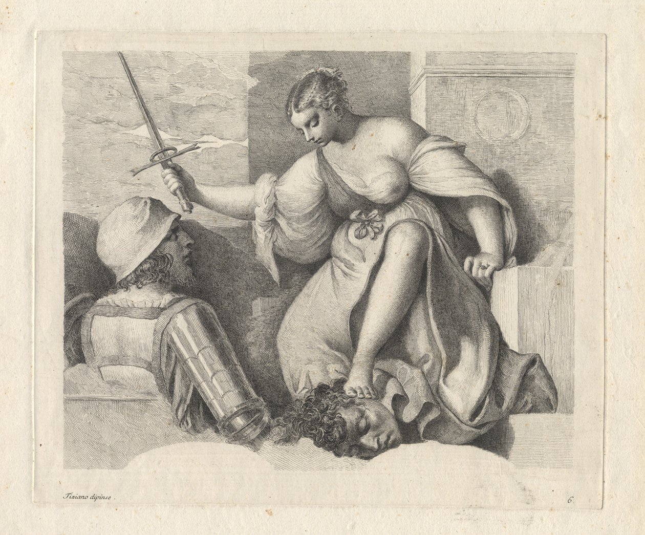Tuomari Judith, 1760. tekijältä Anton Maria Zanetti