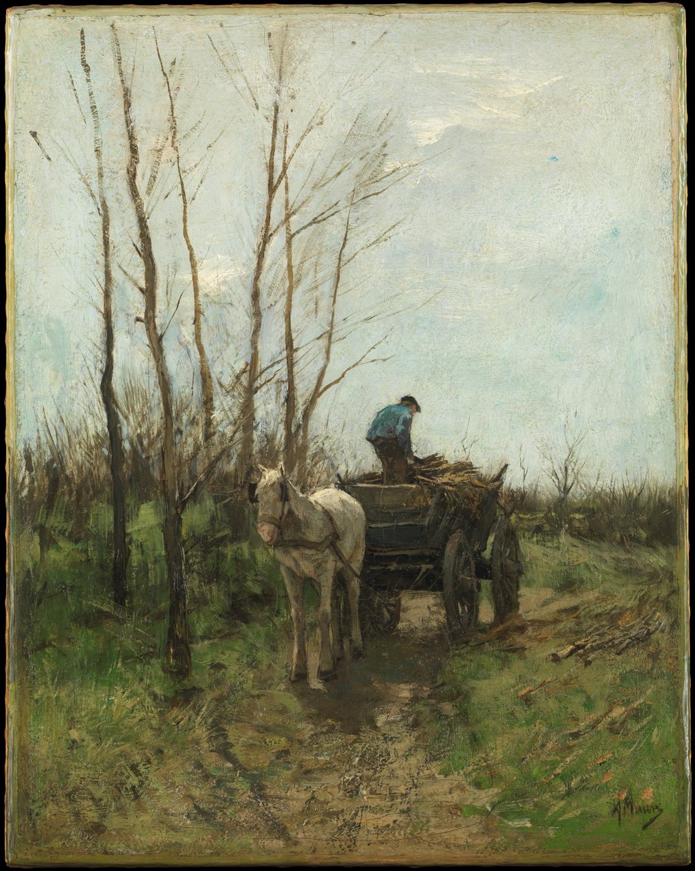 Puunkeruu tekijältä Anton Mauve
