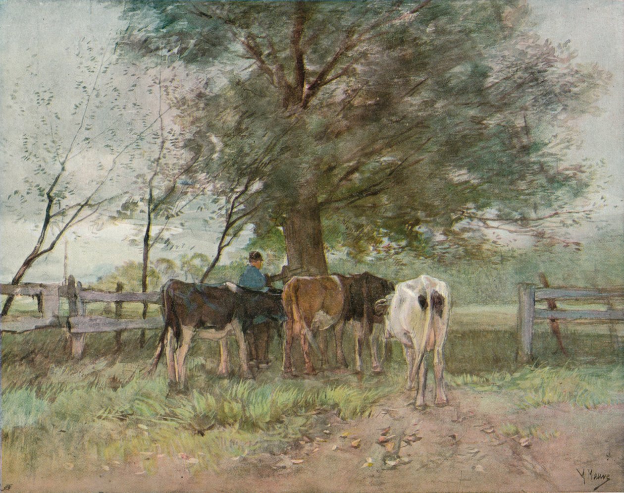 Lypsyaika, c1858-1888, 1906-7 tekijältä Anton Mauve