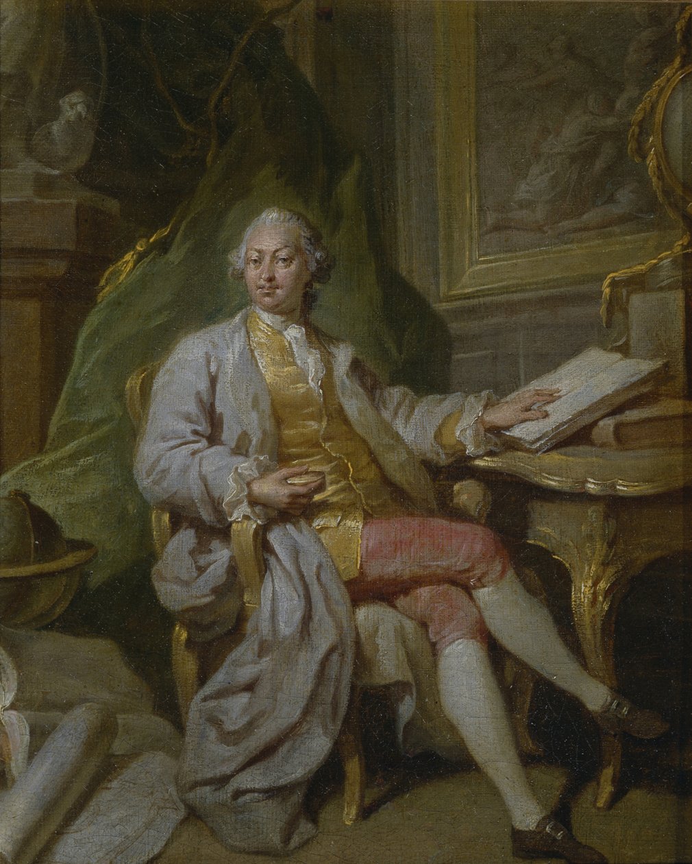 L. Henningerin muotokuva, 1760-luku tekijältä Anton Pavlovich Losenko