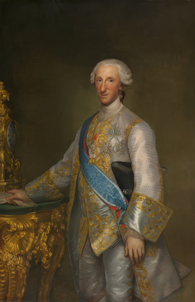 Muotokuva Infante Don Luis de Borbonista tekijältä Anton Raphael Mengs