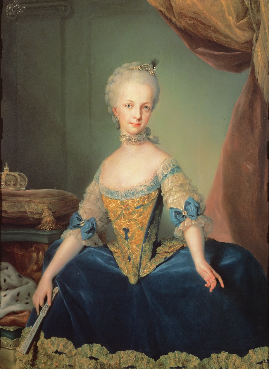 Maria Josepha Itävallan tekijältä Anton Raphael Mengs