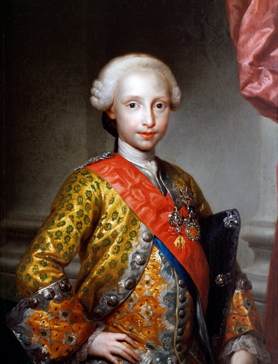 Antonio Pascualin muotokuva Borbonista ja Wettinistä (House tekijältä Anton Raphael Mengs