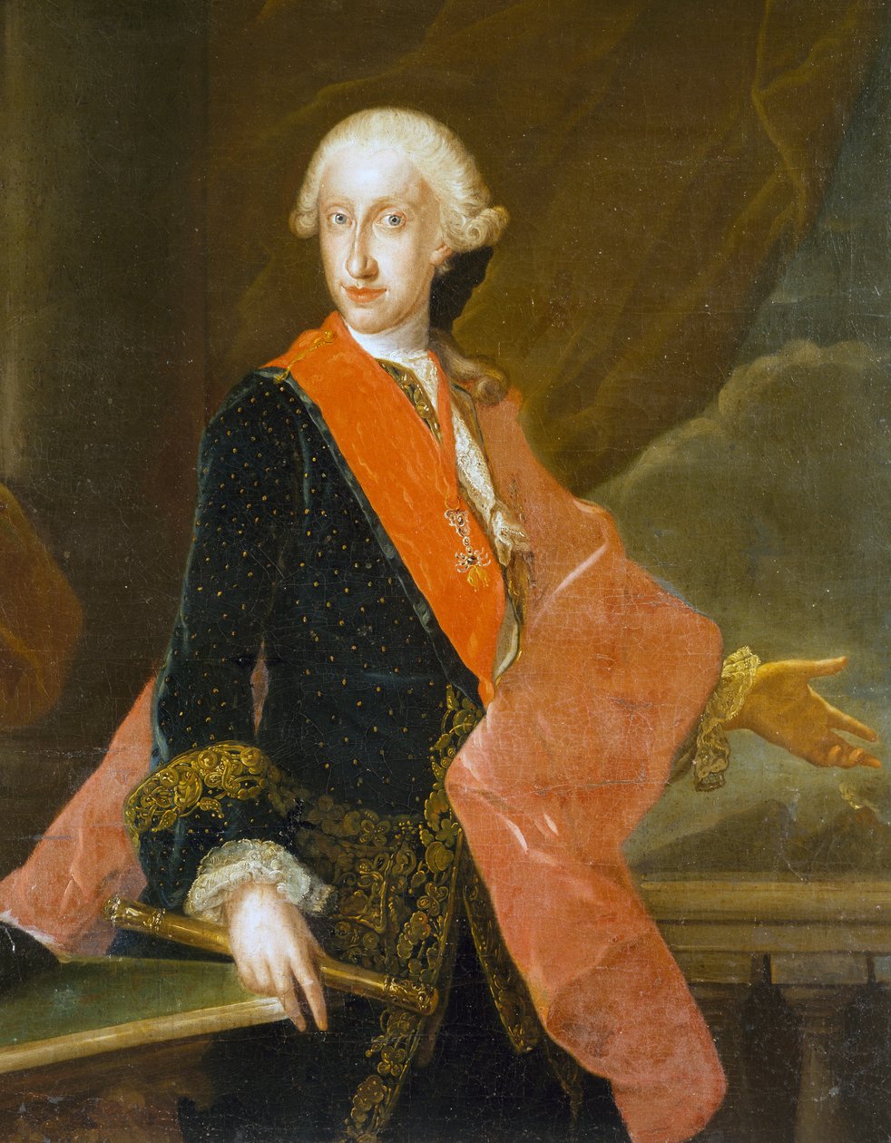 Kaarle IV Bourbonin muotokuva (Portici tekijältä Anton Raphael Mengs