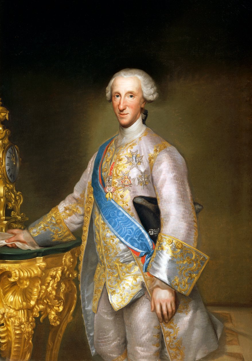 Don Luis Antonio Jaime de Bourbonin muotokuva, Anton Raphael Mengs, noin 1774, öljy kankaalle tekijältä Anton Raphael Mengs