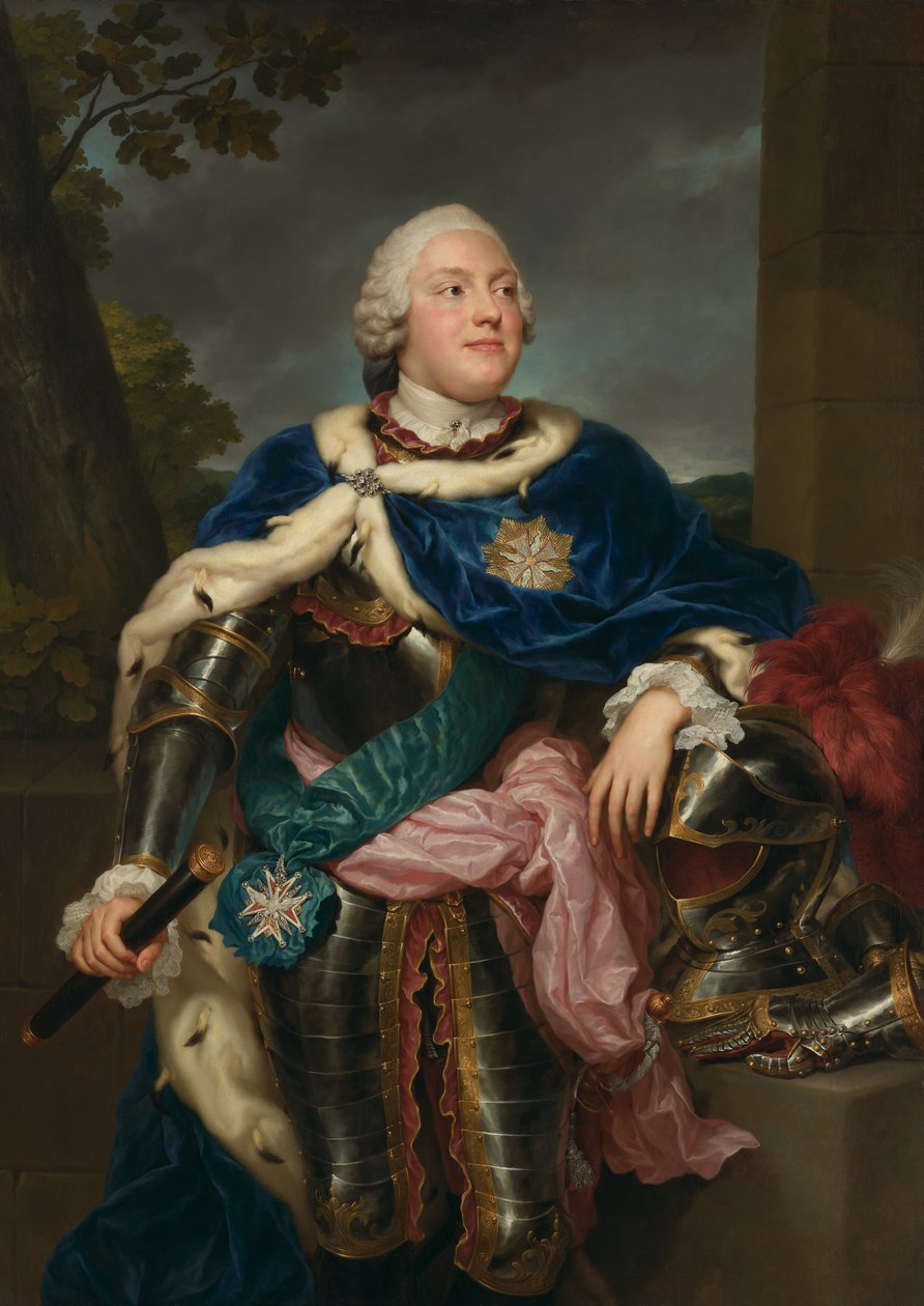 Saksin prinssi Friedrich Christianin muotokuva tekijältä Anton Raphael Mengs