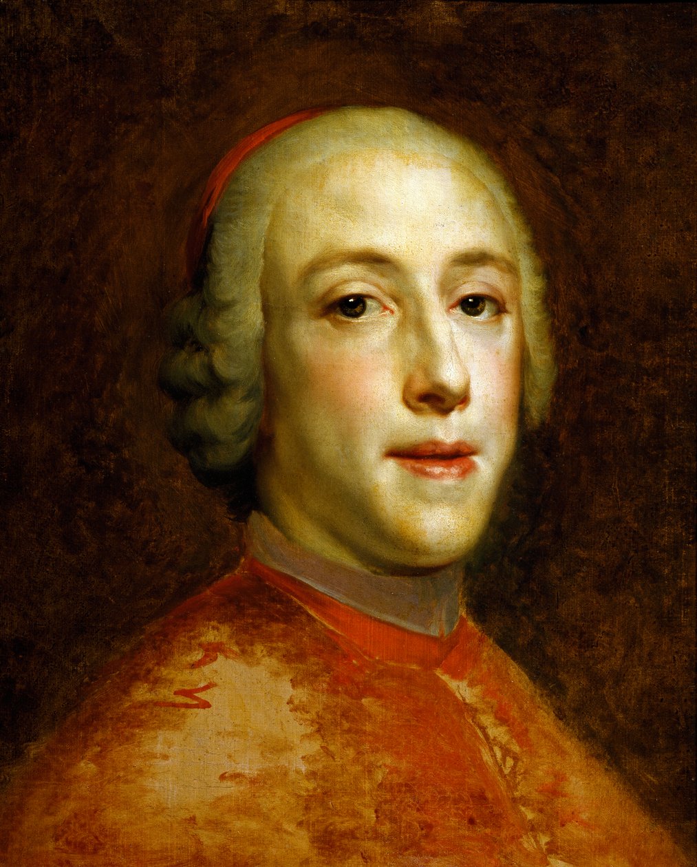 Henry Benedict Marie Clement Edward Stuartin muotokuva, kardinaali York, Anton Raphael Mengs, noin 1756 tekijältä Anton Raphael Mengs