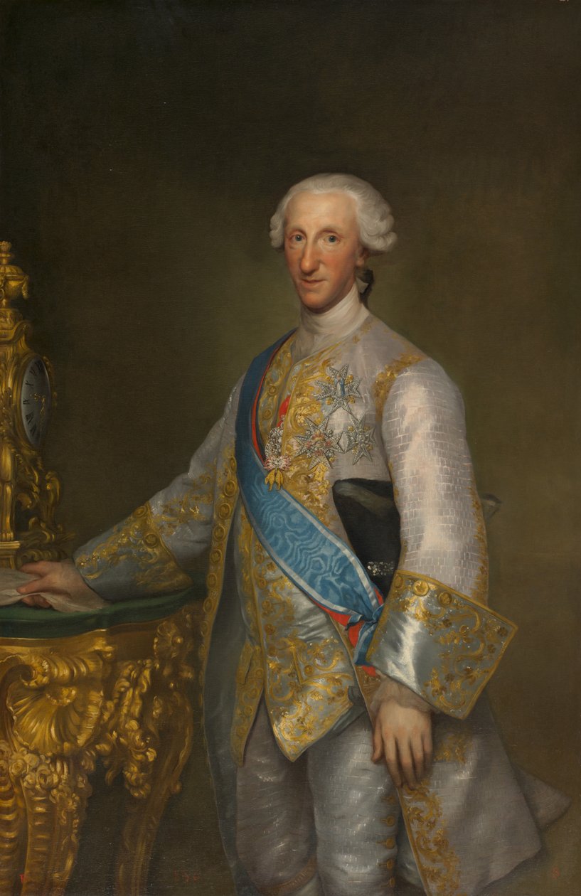 Infante Don Luis de Borbonin muotokuva, n. 1776 tekijältä Anton Raphael Mengs