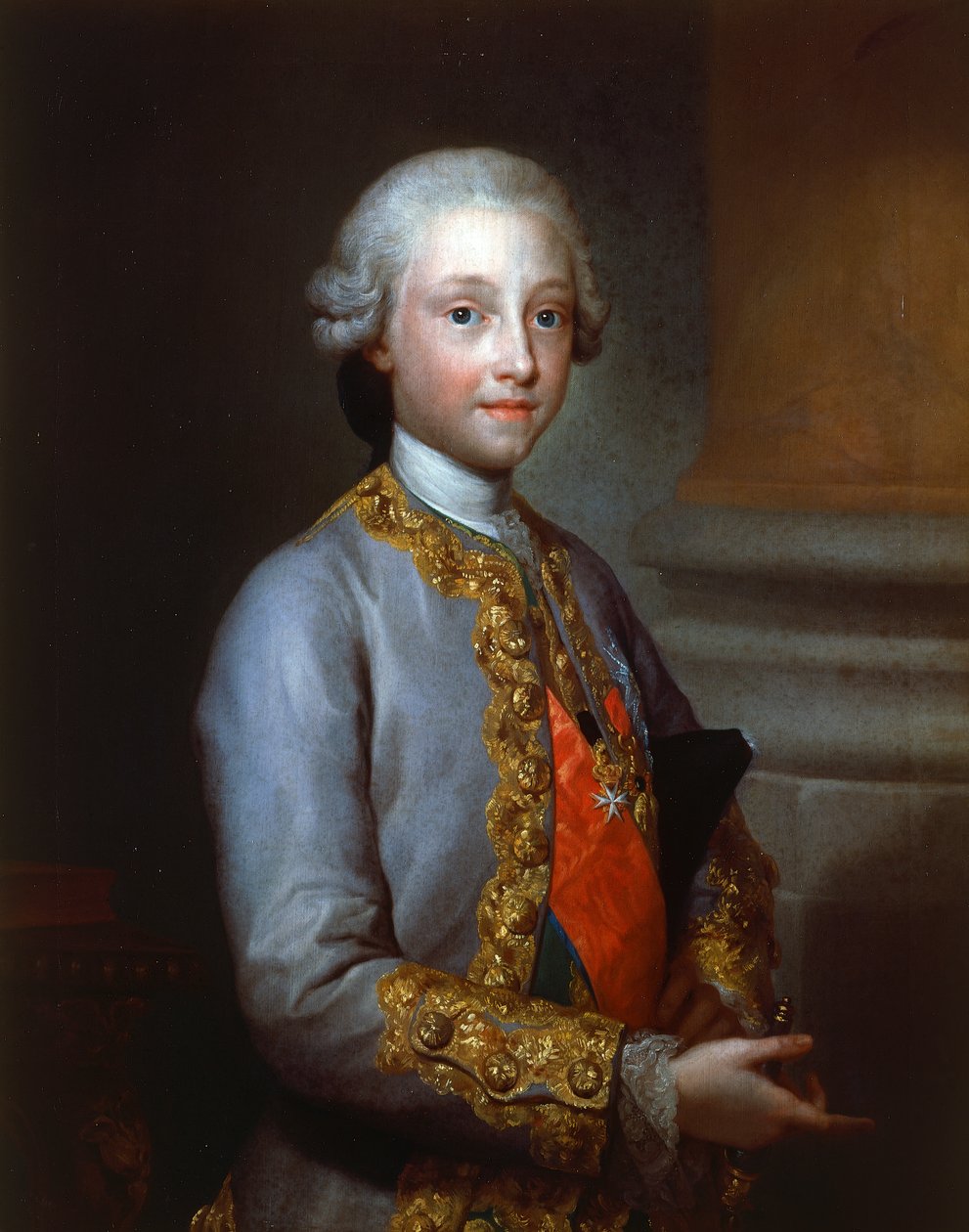 Espanjalaisen Infante Gabrielin muotokuva (Portici tekijältä Anton Raphael Mengs