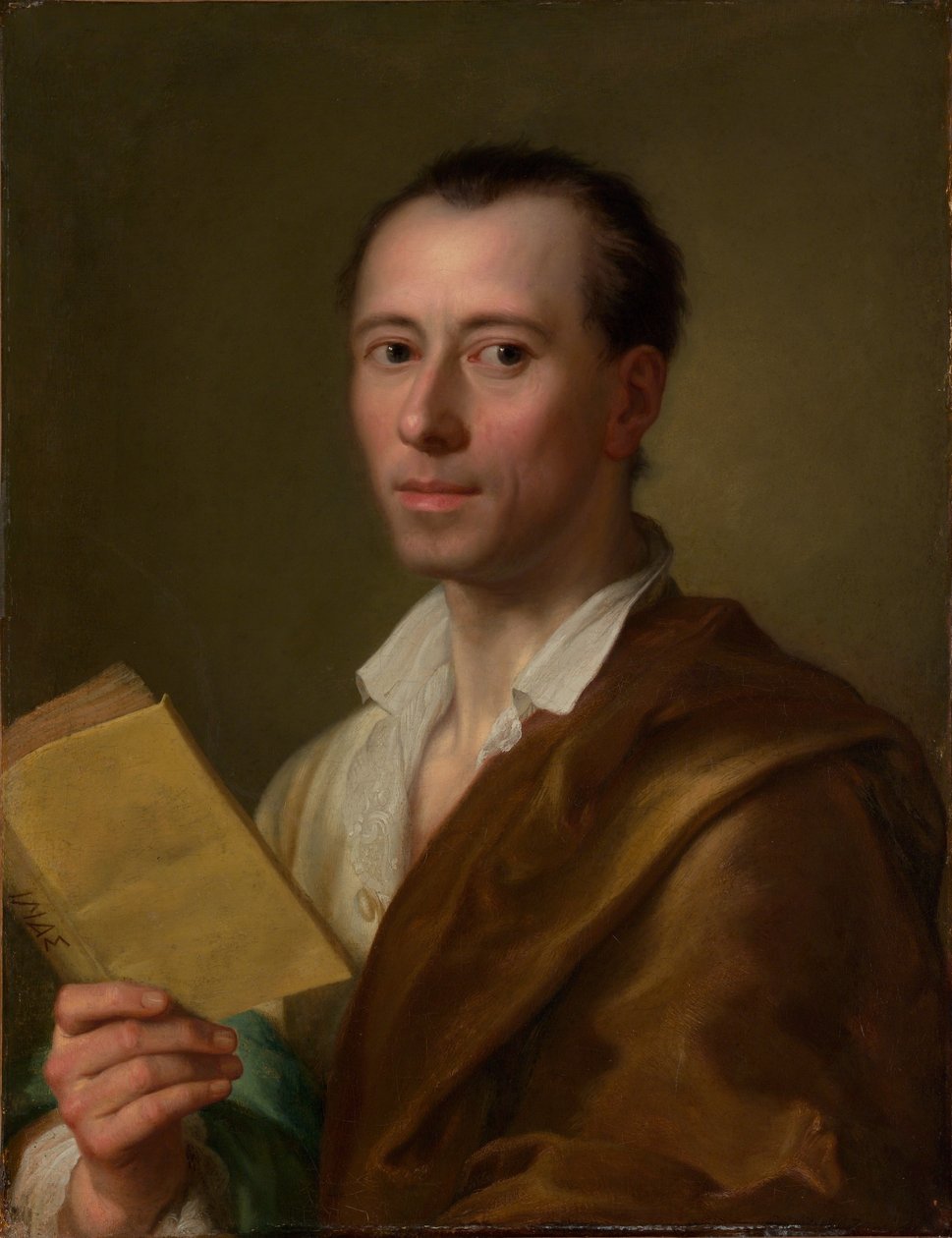 Johann Joachim Winckelmannin muotokuva tekijältä Anton Raphael Mengs