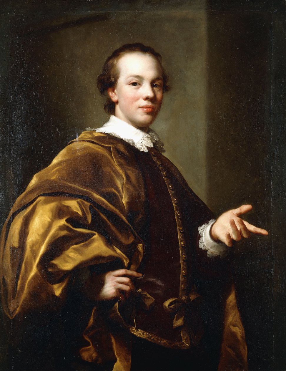 Johnin, Gallowayn 7. jaarlin, muotokuva, kolme neljäsosaa, n. 1758 tekijältä Anton Raphael Mengs
