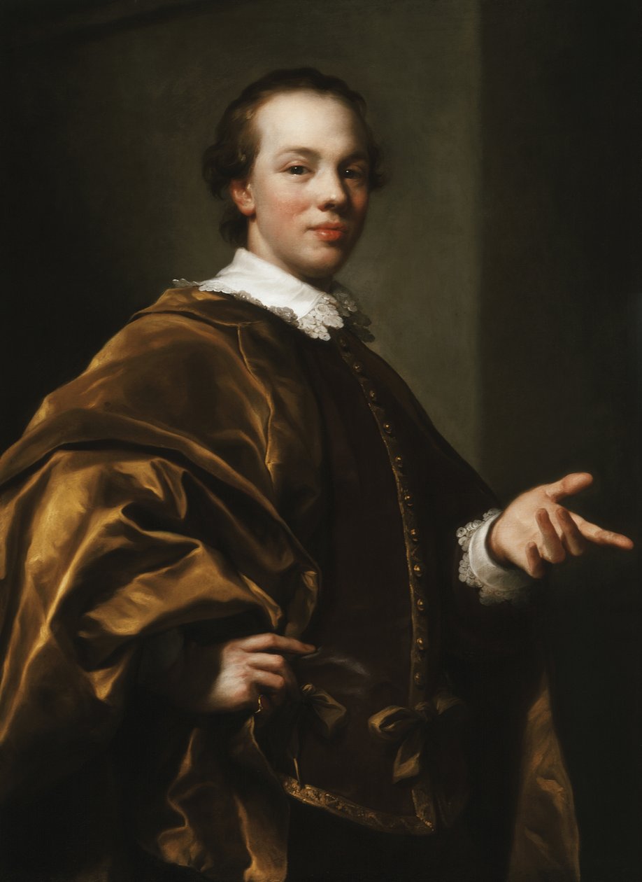 Muotokuva John Garliesin vikontista, myöhemmin Gallowayn 7. kreivistä, Garliesin kartanonherrana tekijältä Anton Raphael Mengs