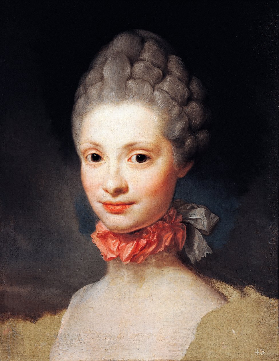 Muotokuva Maria Luisa di Parmasta, Asturian prinsessasta, kirjoittanut Anton Raphael Mengs. tekijältä Anton Raphael Mengs
