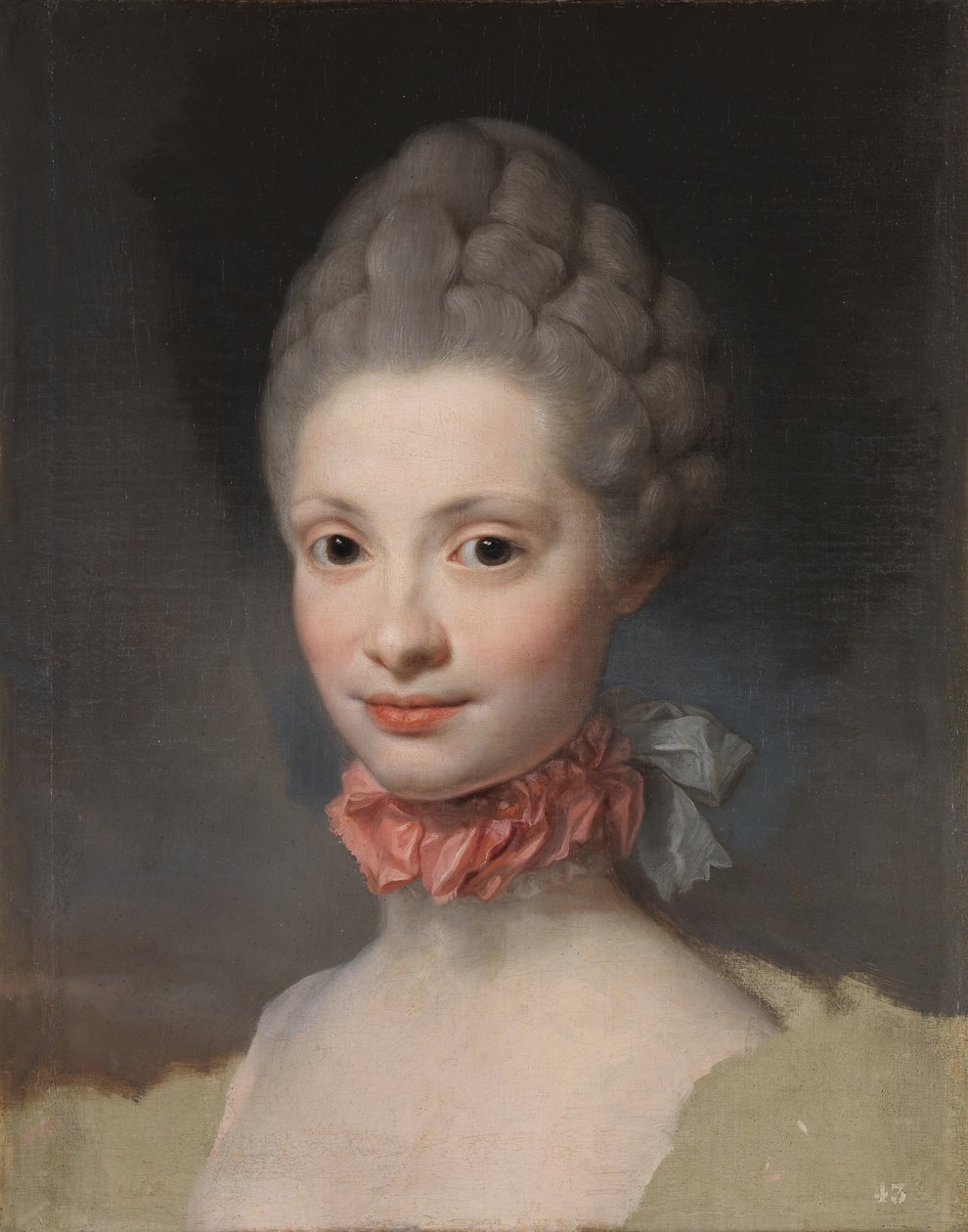 Muotokuva Maria Luisasta Parmasta Asturian prinsessana, 1765 tekijältä Anton Raphael Mengs
