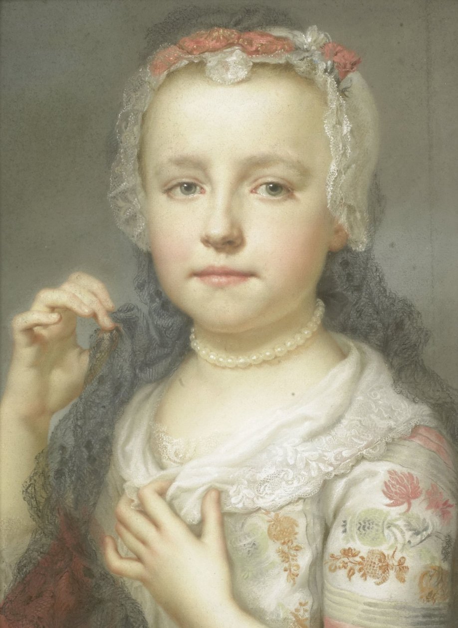 Nuoren tytön muotokuva, luultavasti Julie Carlotta Mengs, taiteilijan sisar tekijältä Anton Raphael Mengs