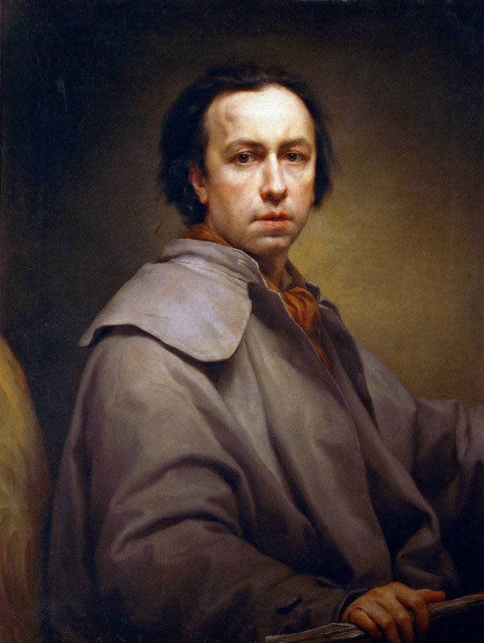 Omakuva, Anton Raphael Mengs, noin 1776, öljy kankaalle tekijältä Anton Raphael Mengs