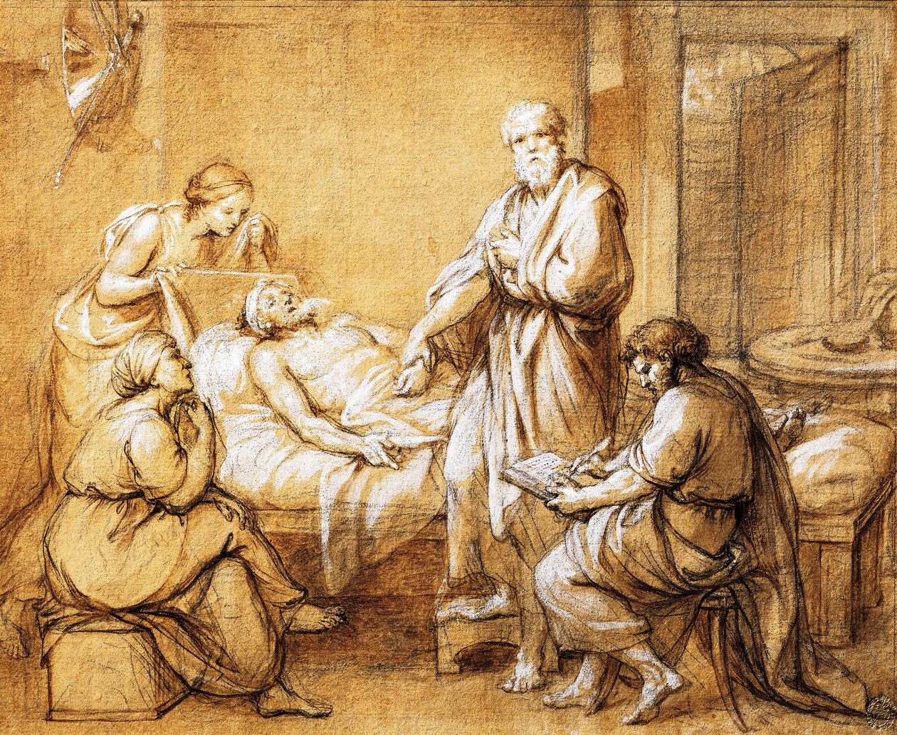 Eudamidan testamentti, kirjoittanut Anton Raphael Mengs tekijältä Anton Raphael Mengs