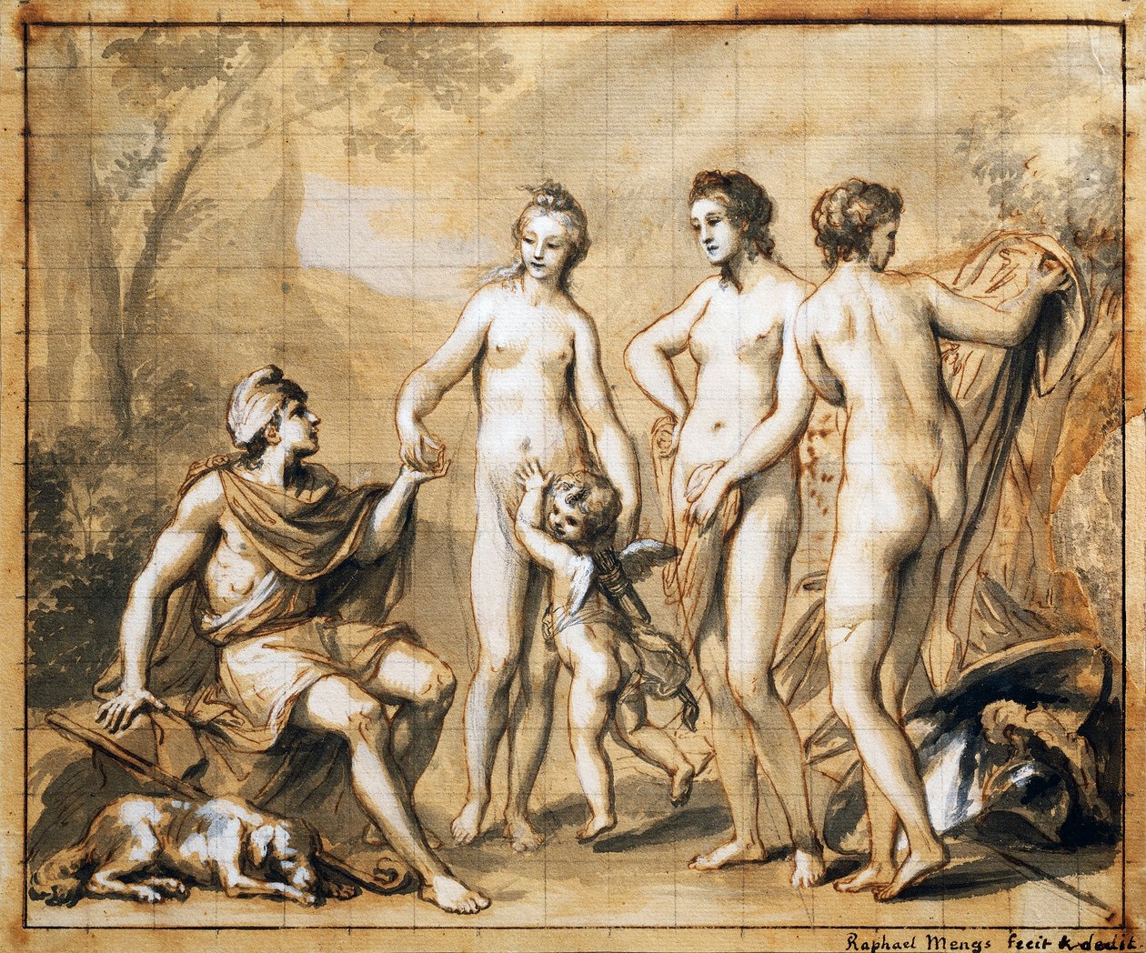 Anton Raphael Mengs Pariisin tuomio tekijältä Anton Raphael Mengs